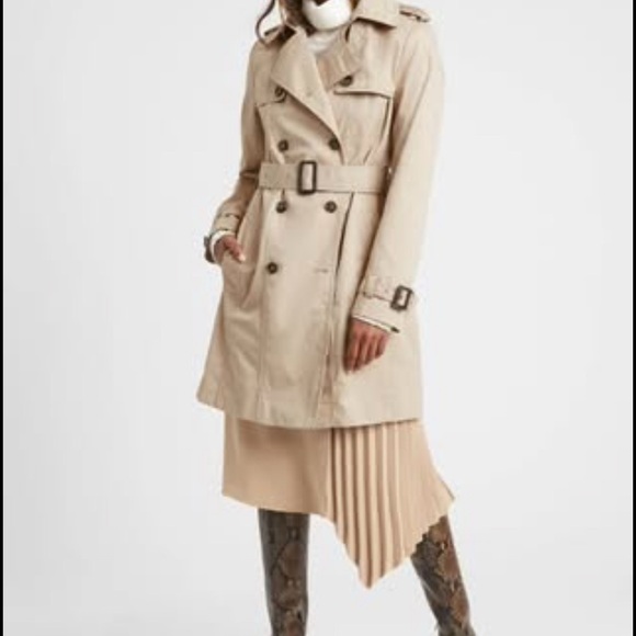 Banana Republic Classic Trench Coat (beige/khaki) Size XL - Picture 5 of 5